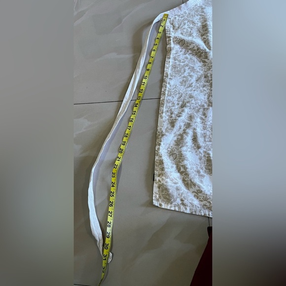 My Texas House Polyester/Cotton Floral Ruffle Chef Home Cook Apron in Green - Picture 5 of 15